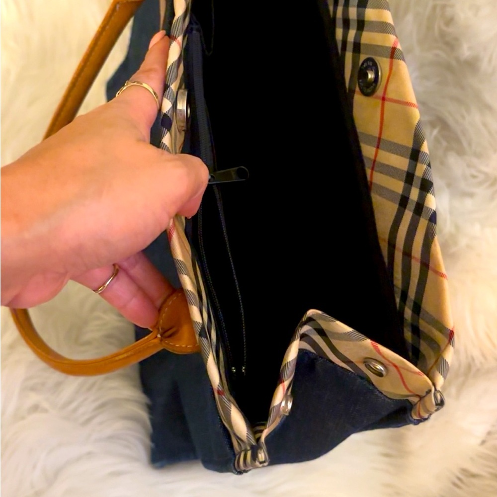 Authentic Denim Burberry- authenticated by the top authenticator in Poshmark! - Picture 4 of 9